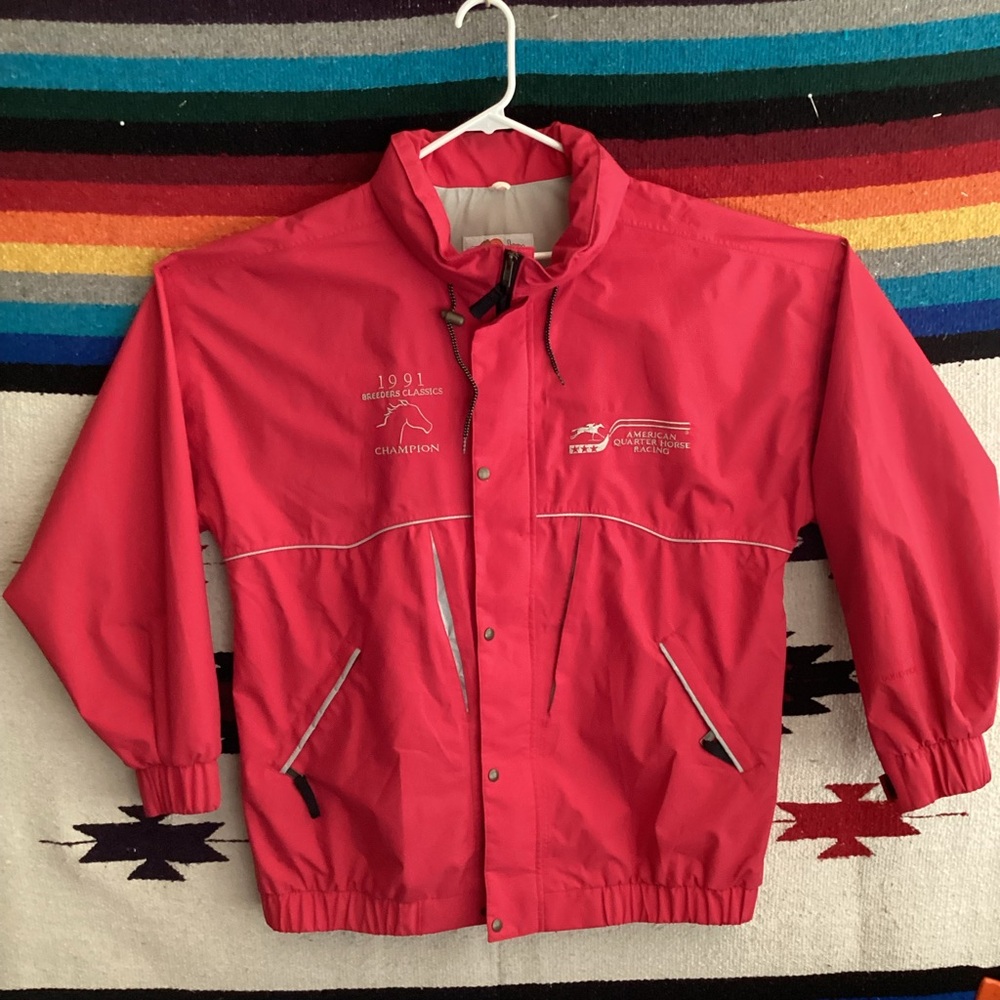 Vintage Far west 1991 breeders classic champion Horse jacket Black Tie Affair